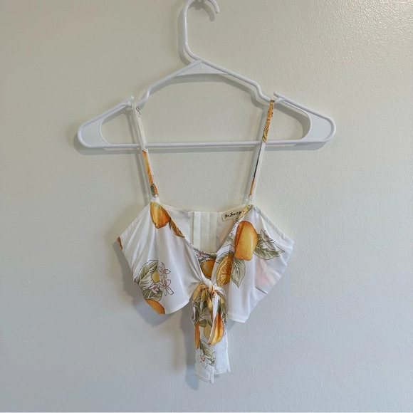 For Love and Lemons Limonada Crop Top Skirt Set XS - Picture 5 of 9
